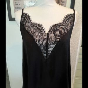 BN Lace Trim Camisole Black L